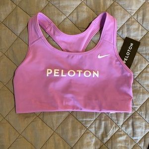 Brand new with tags peloton Nike sports bra size medium
